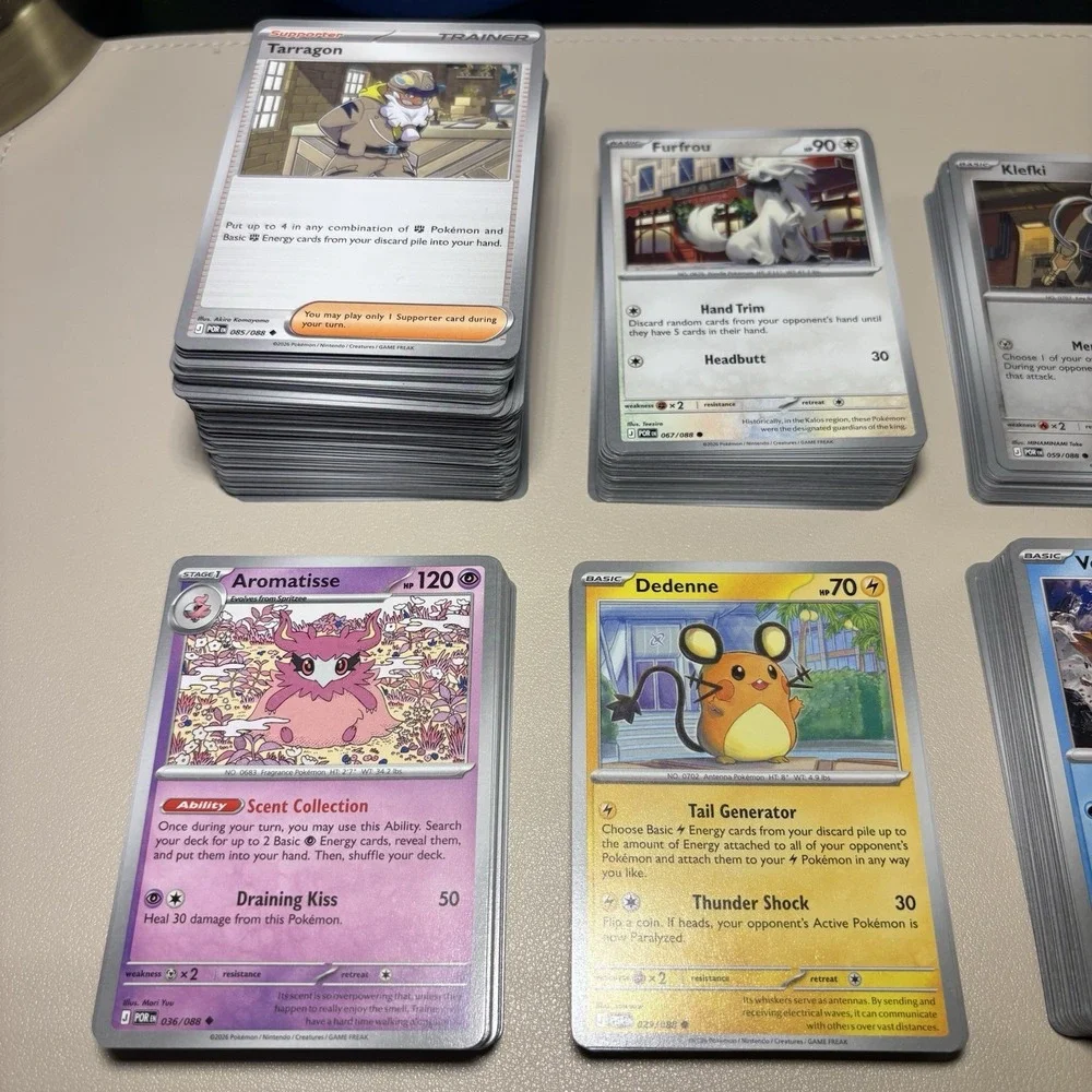 Perfect Order Sorted Bulk Lot Of 580 Standard Base Cards No Holos No Ex